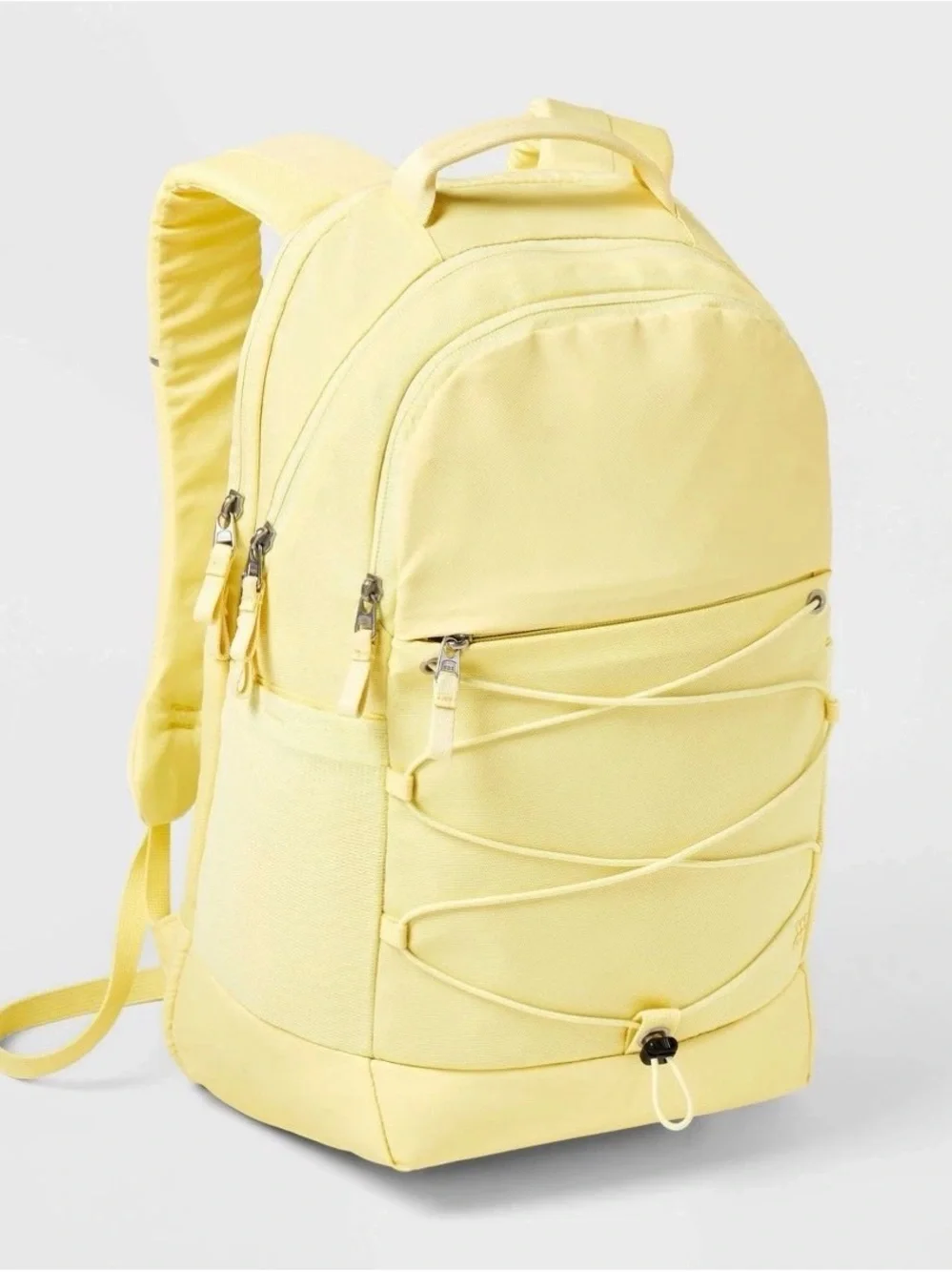 Classic Everyday Yellow Backpack - Women's Bag
